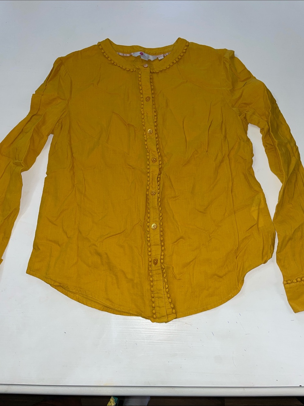 Boden long sleeve fall top size 2